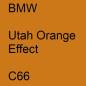 Preview: BMW, Utah Orange Effect, C66.